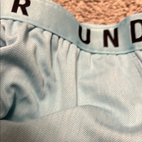 Under Armour Light Blue Athletic Shorts - Picture 3 of 3
